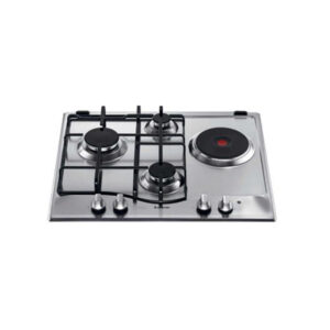 Ariston 60 cm Built-In Hob Cooker (3 Gas Burners + 1 Electric Hot Plate) - PC631NX
