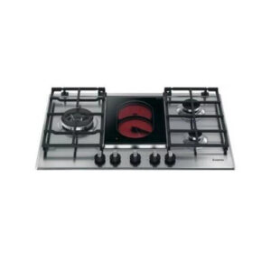 Ariston 75 cm Built-In Hob Cooker (3 Gas + 1 Vitro Electric Zone) - PK741RQO