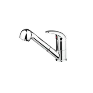 CM CLARK Chrome Kitchen Mixer with Extractable Shower & Dual Jet Spray - 9221MISCCRM
