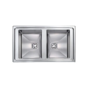 CM Lavelli Vesta Double Bowl Sink - 010804.X2.01.2033