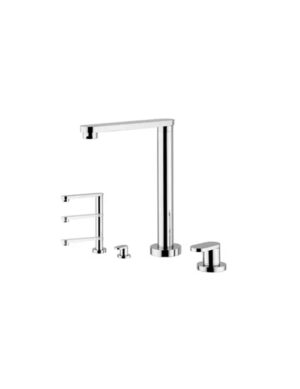 CM Smart Flat Lever Spandrel Cane Mixer Tap with Remote Control - 230MISCCRM