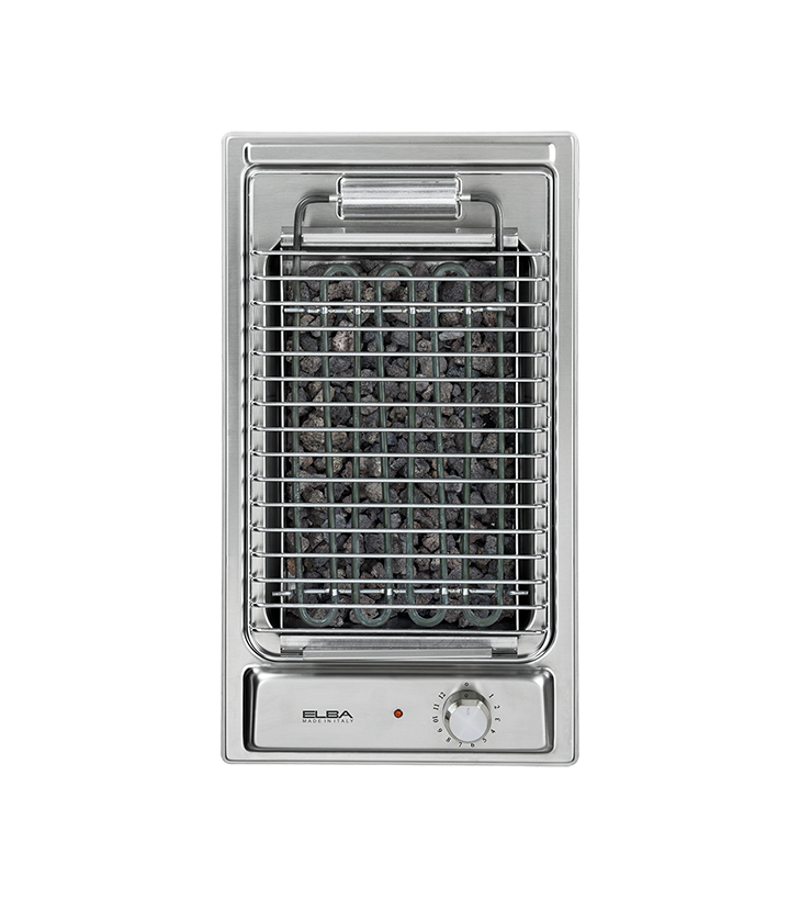Elba Cooker, Electric Grill 30 cm - Stainless steel - EN30-700XD