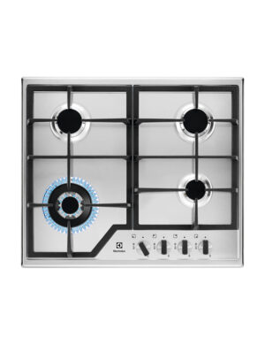 Electrolux 60cm Built-In Gas Hob with 4 Cooking Zones - KGS6436X
