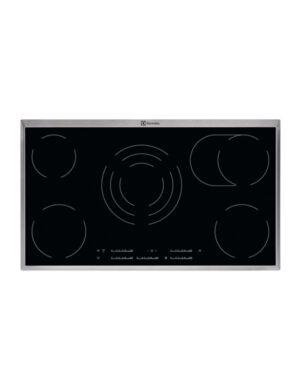 Electrolux 90 cm Built-In Ceramic Gas Hob With 5-burners – EHF9557XOK