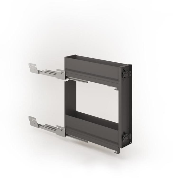 Inoxa Two Shelves Extractable Basket - 7104KKY/15PAR - Image 2