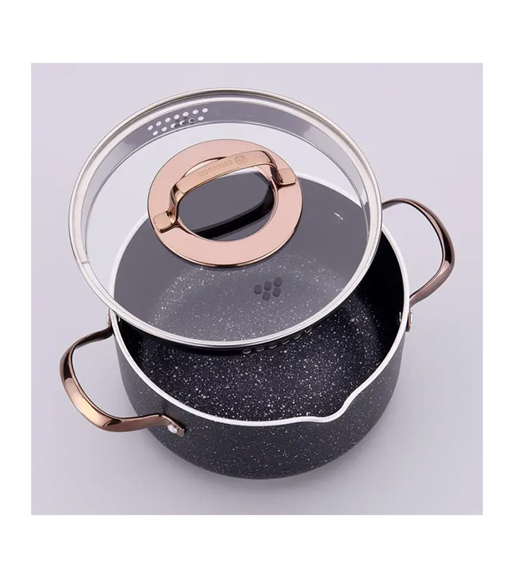 Korkmaz Galaksi Alu Cookware Set - A1372 - Image 2