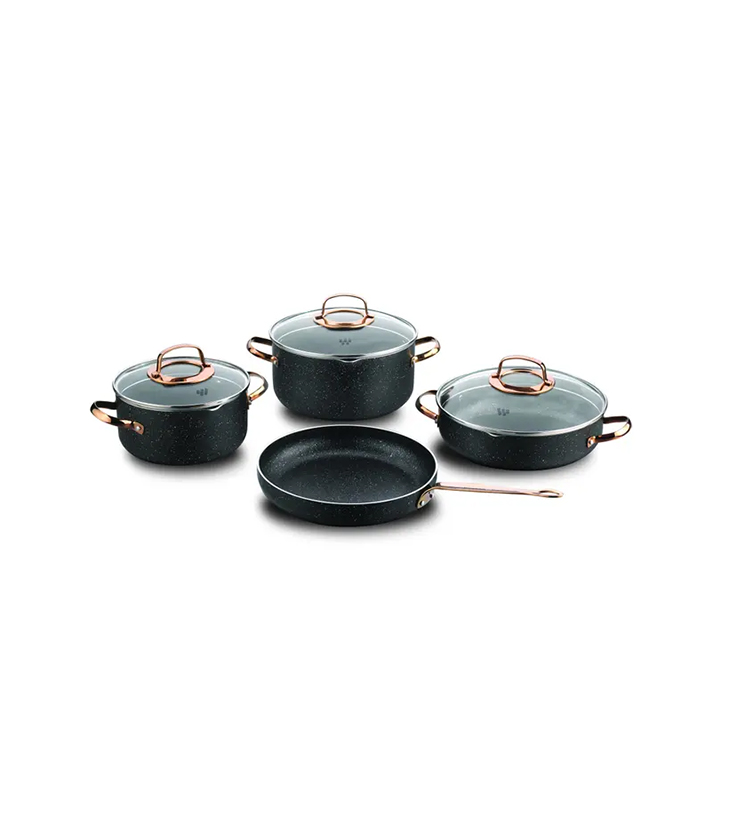 Korkmaz Galaksi Alu Cookware Set - A1372