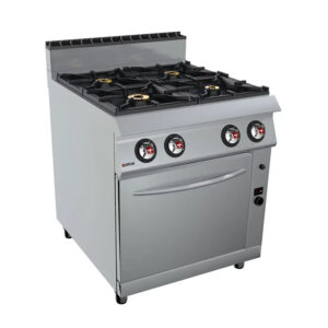 OFFCAR 90 cm 4-Burner Gas Cooker with 70 cm Gas Oven - 80CBG14